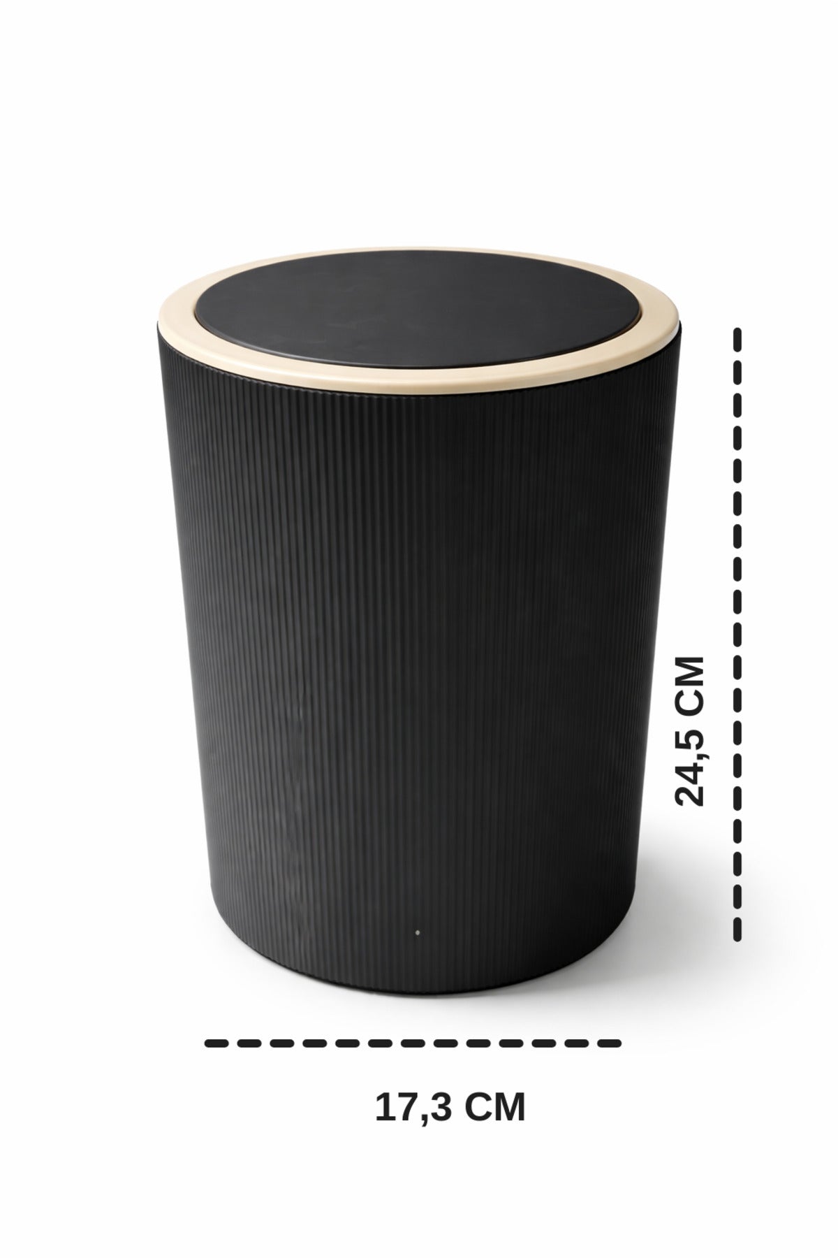 7 Litre Modern Tarz Çöp Kovası – Dayanıklı Plastik Malzeme