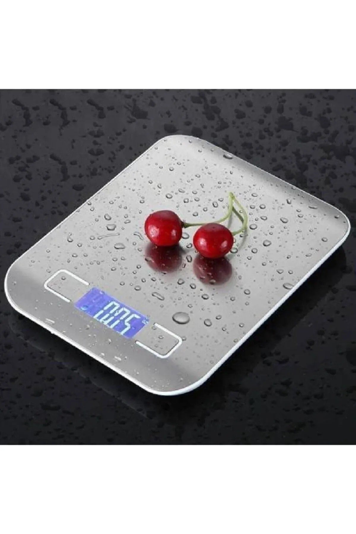 Platin Mutfak Terazisi Dijital Tartı Hassas Lcd Ekranlı 5 Kg