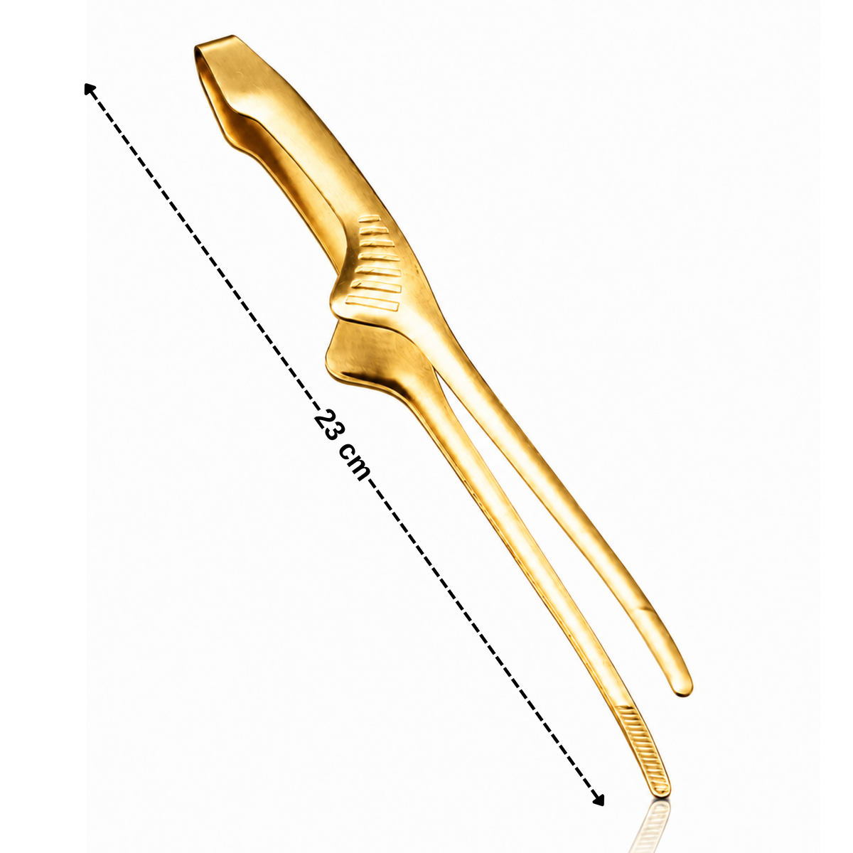 Sihirli Şef Cımbız Maşası - Yere Temas Etmez Kirletmez Özellikli 23 CM - GOLD