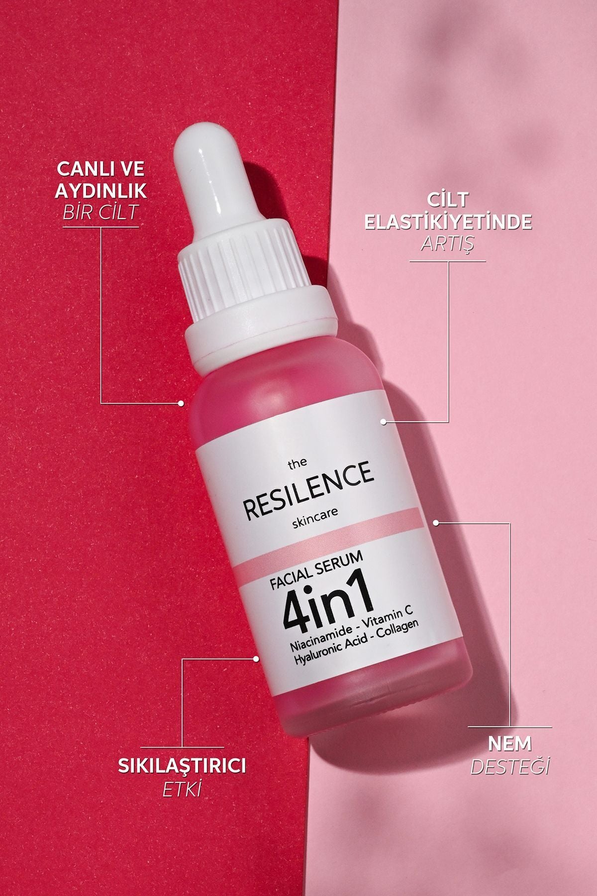 4in1 Mucizevi Serum Yoğun Nemlendirici Anti Aging Onarıcı 30 Ml