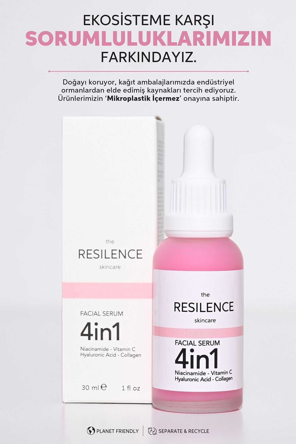 4in1 Mucizevi Serum Yoğun Nemlendirici Anti Aging Onarıcı 30 Ml