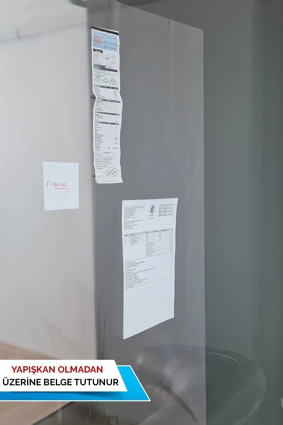 60 Cm X 3 Metre Elektrostatik Duvar Koruyucu Yazı Tahtası Mutfak Notluk Ofis Okul Kurs Malzemeleri