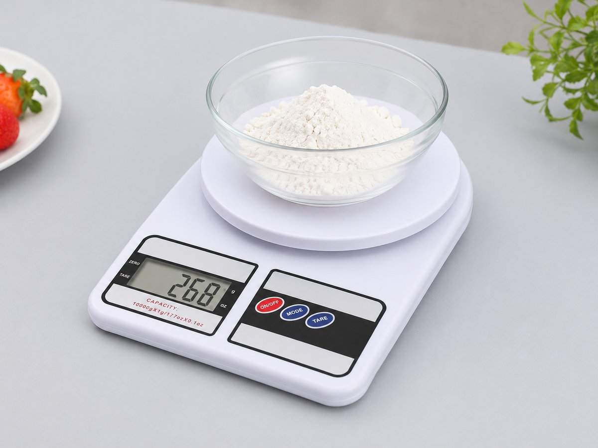 Dijital Hassas 10 Kg Mutfak Terazisi Tartısı Lcd Ekranlı