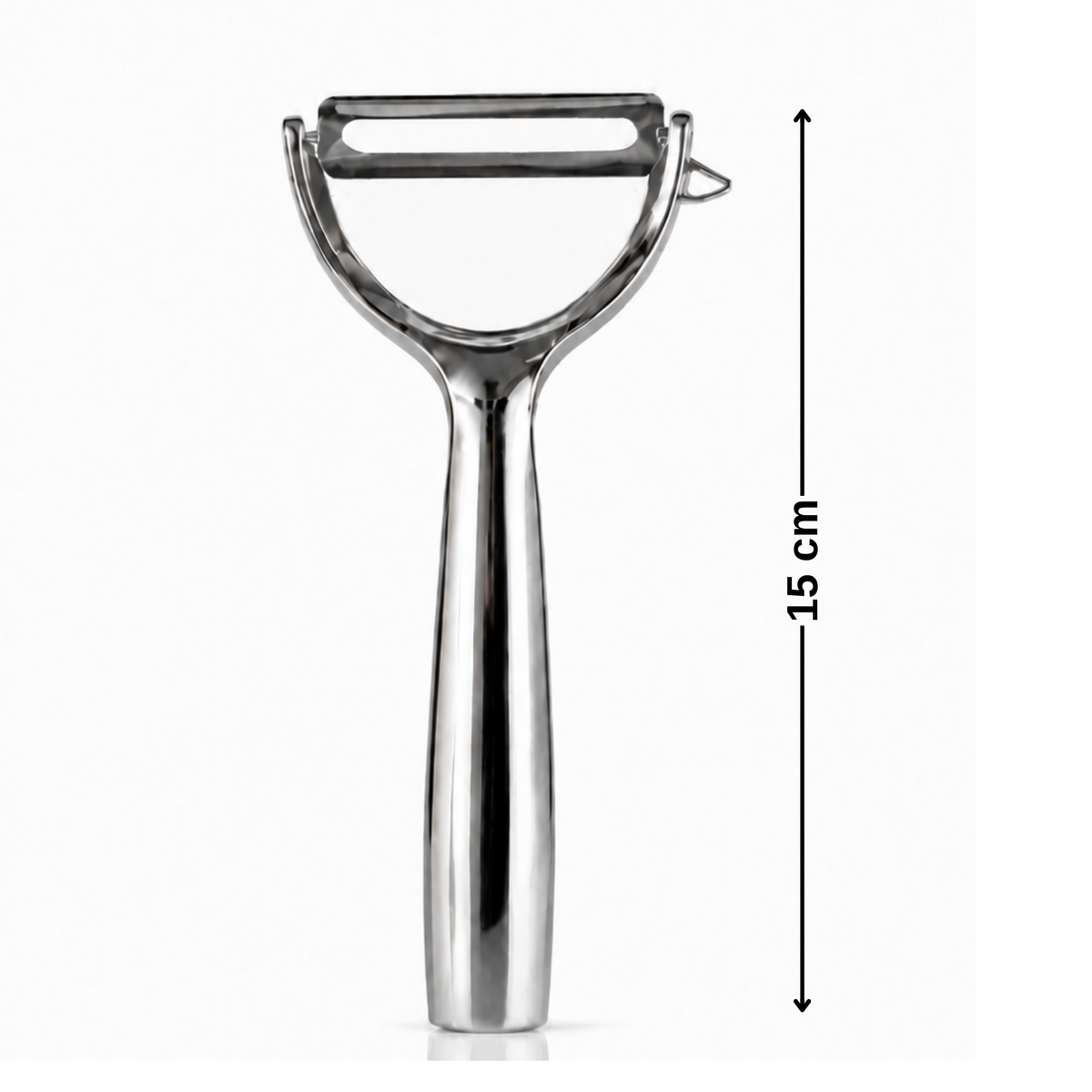 Metal Y Sebze Soyacağı – Patates, Salatalık, Havuç ve Meyve Soyma Aparatı, Ergonomik