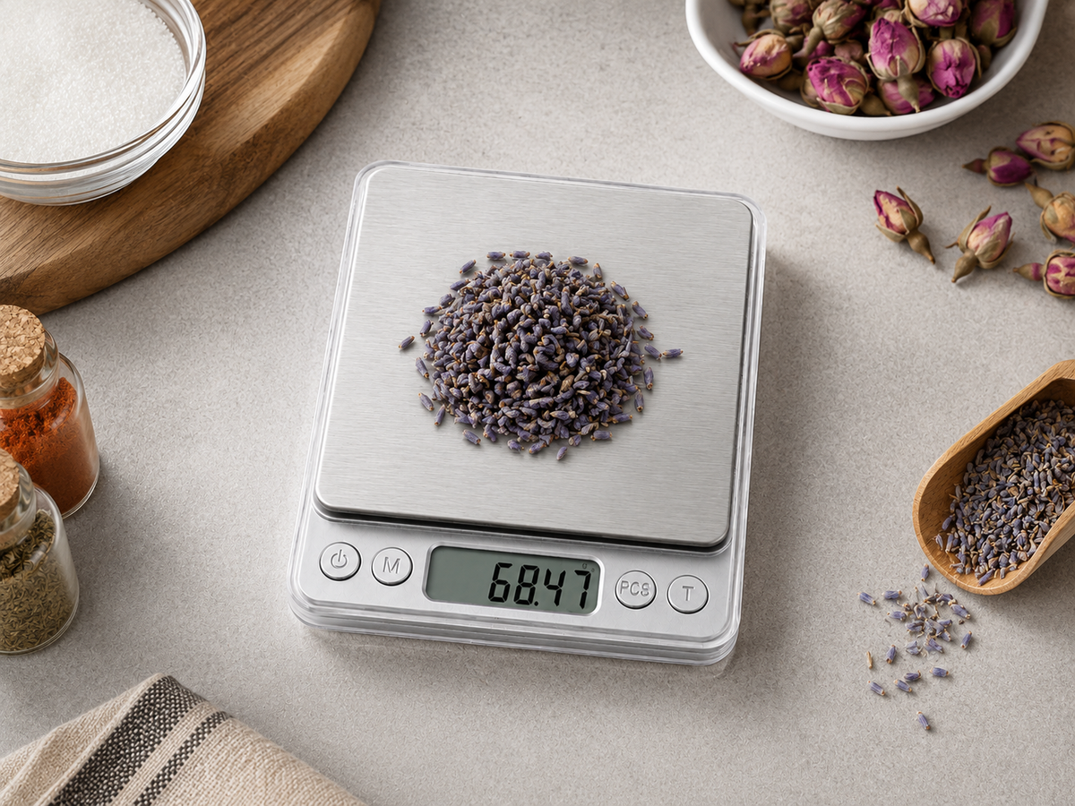 Platin Hassas Dijital Terazi – Mini Cep Tartısı, Takı, Kahve, Baharat ve Mutfak İçin Elektronik Tartı