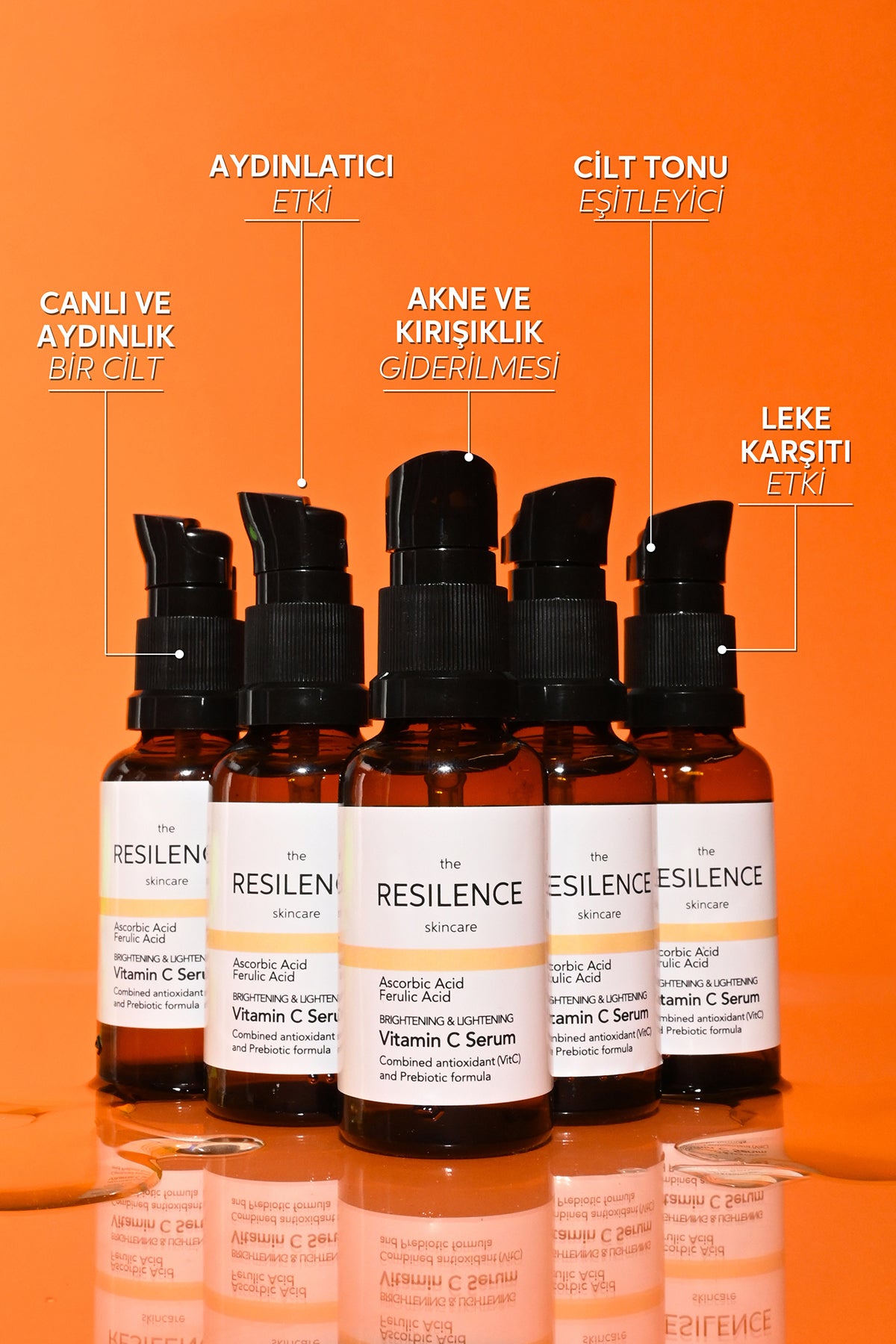 C Vitamini Aydınlatıcı ve Ton Eşitleyici Cilt Bakım Serumu 30 ML