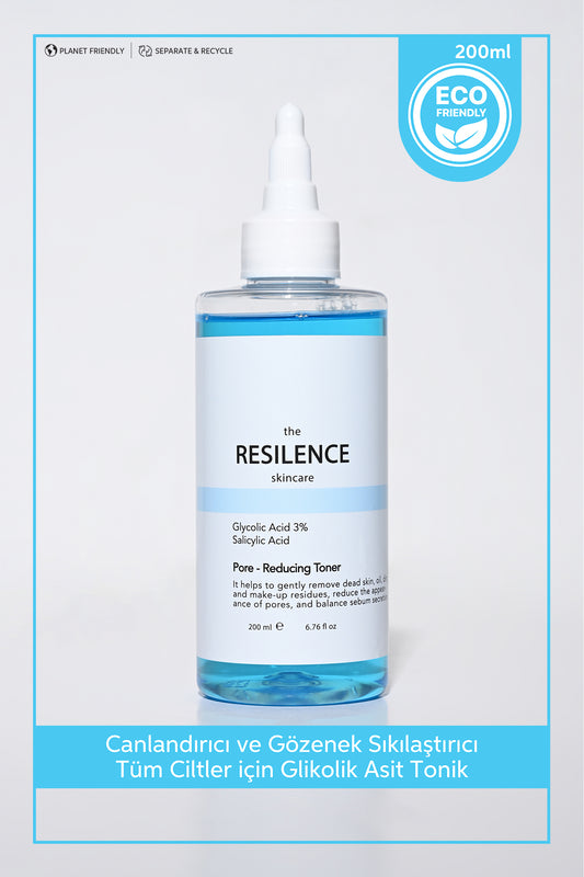 Canlandırıcı ve Gözenek Sıkılaştırıcı Tüm Ciltler İçin Glikolik Asit Tonik 200 ML