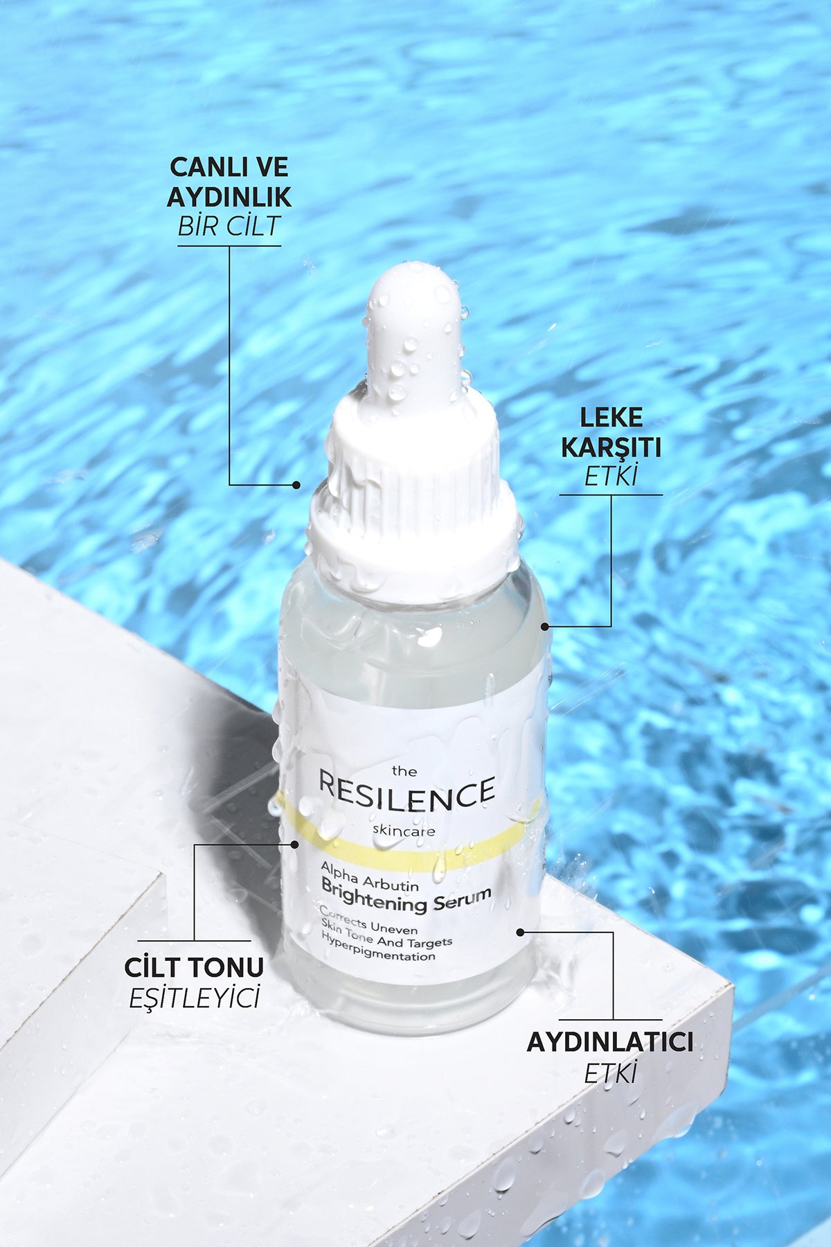 Leke Karşıtı Alpha Arbutin Cilt Bakım Serumu 30 ML Brightening Serum