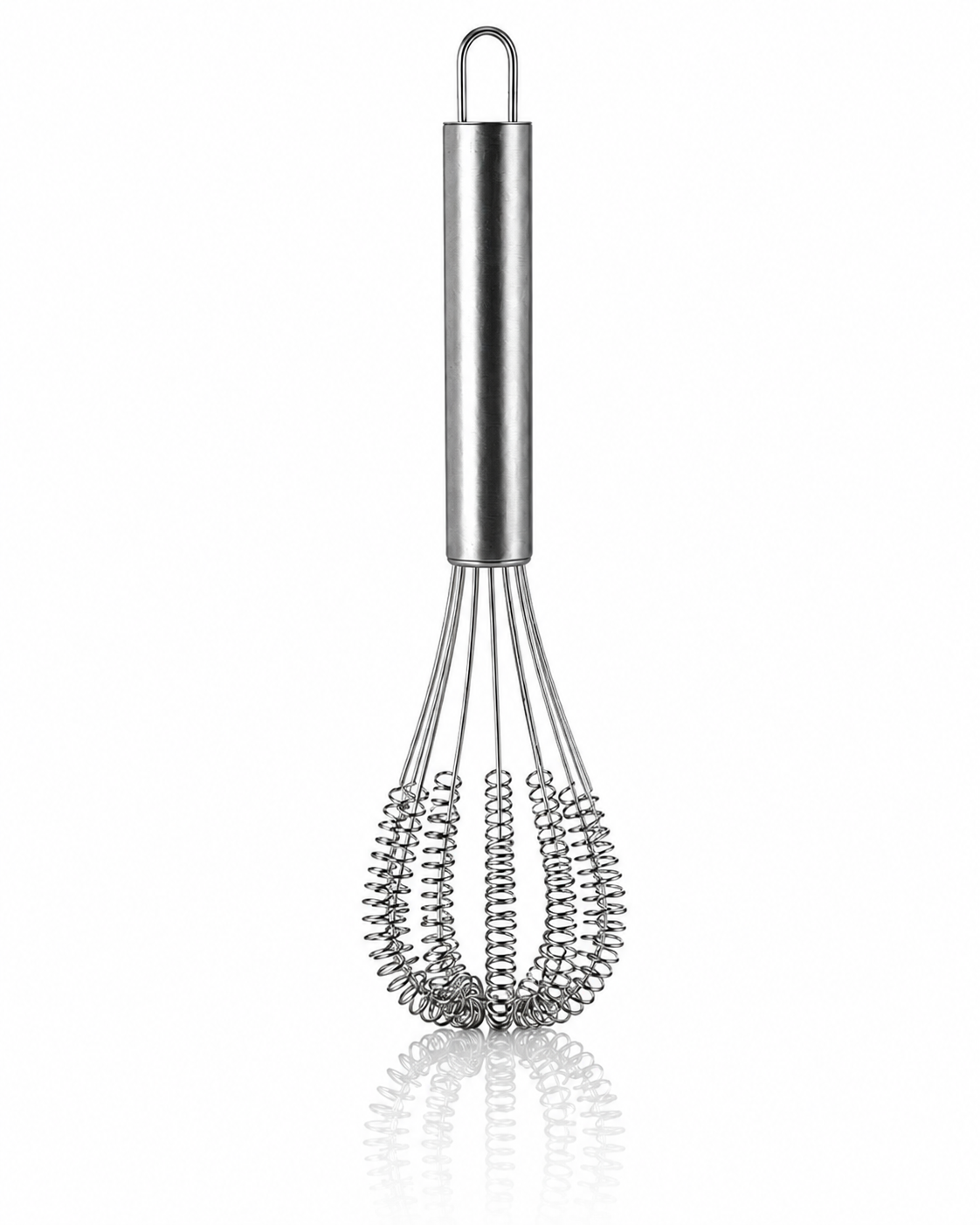 Metal Spiral Çırpıcı – Ergonomik Saplı Yumurta, Krema, Sos ve Hamur Karıştırıcı Mutfak Çırpıcısı