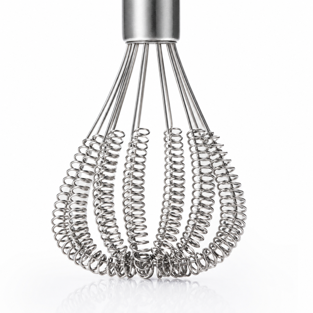 Metal Spiral Çırpıcı – Ergonomik Saplı Yumurta, Krema, Sos ve Hamur Karıştırıcı Mutfak Çırpıcısı