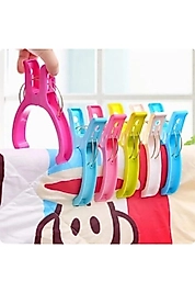 4 Adet XL Büyük Boy Şezlong Mandalı , Halı Asma Mandalı , Battaniye Ve Plaj Havlusu Mandalı