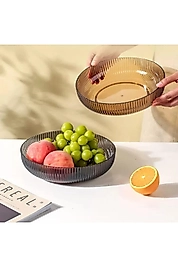 1 Adet First Class 28 Cm Sunum Kasesi Meyvelik Salata Kasesi Masa Üstü Sunumluk Meyve Kasesi