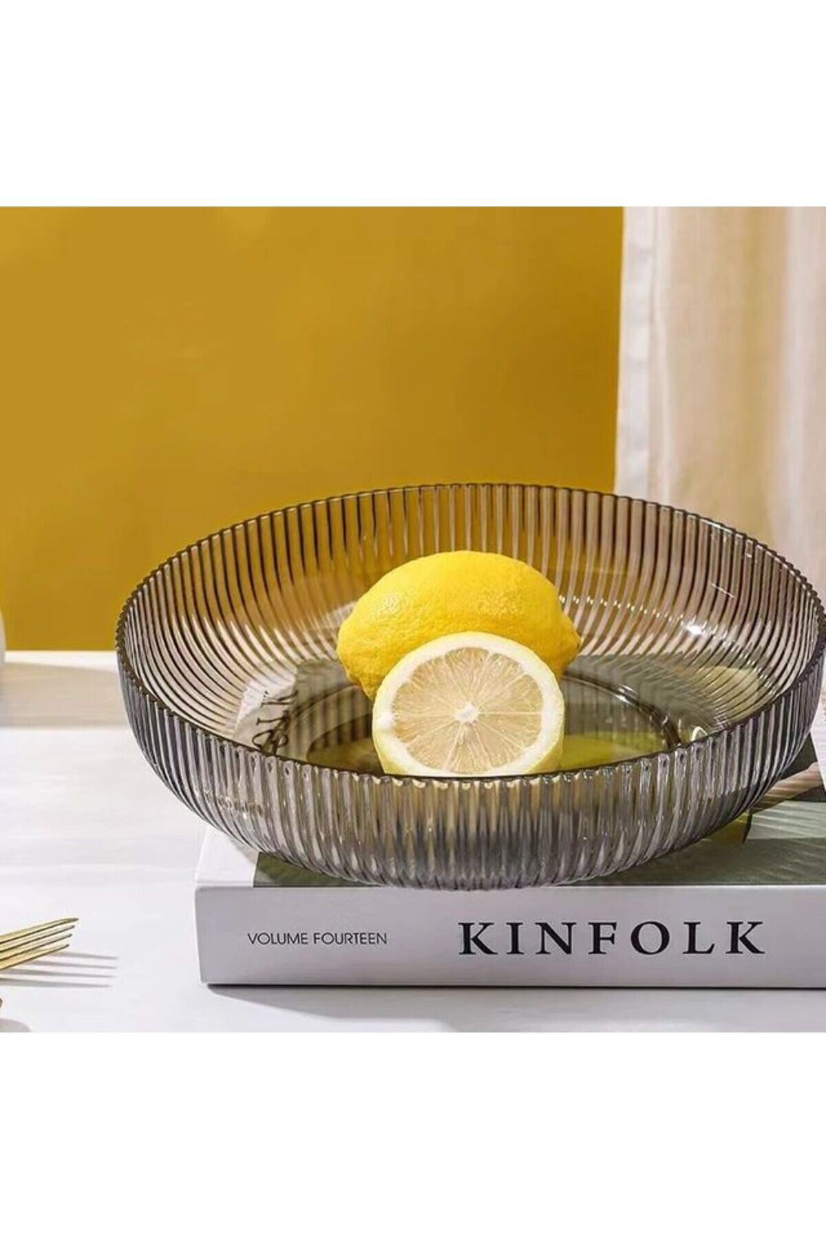 2 Adet First Class 28 Cm Sunum Kasesi Meyvelik Salata Kasesi Masa Üstü Sunumluk Meyve Kasesi