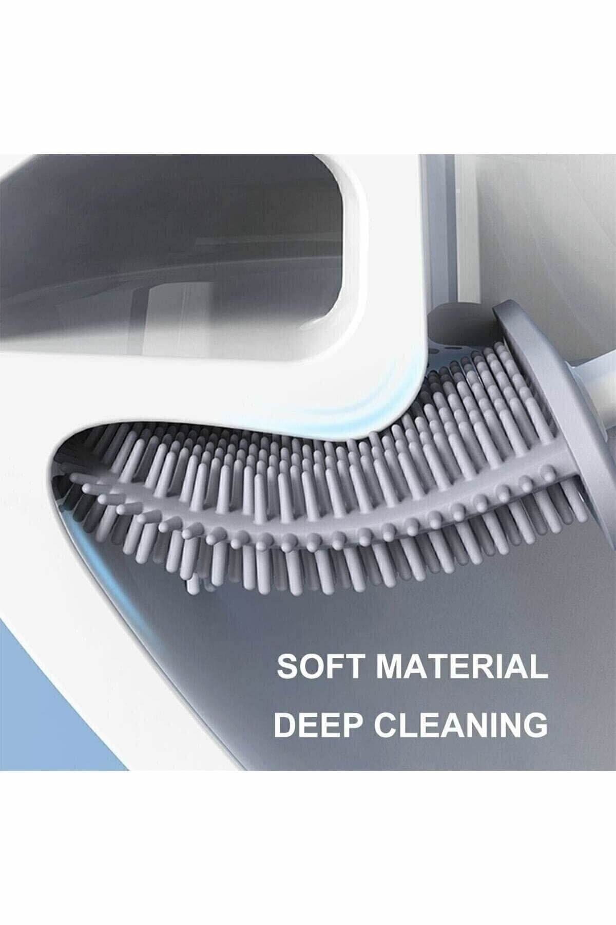 Silikon Tuvalet Fırçası | Bükülebilir Silikon Wc Klozet Fırçası