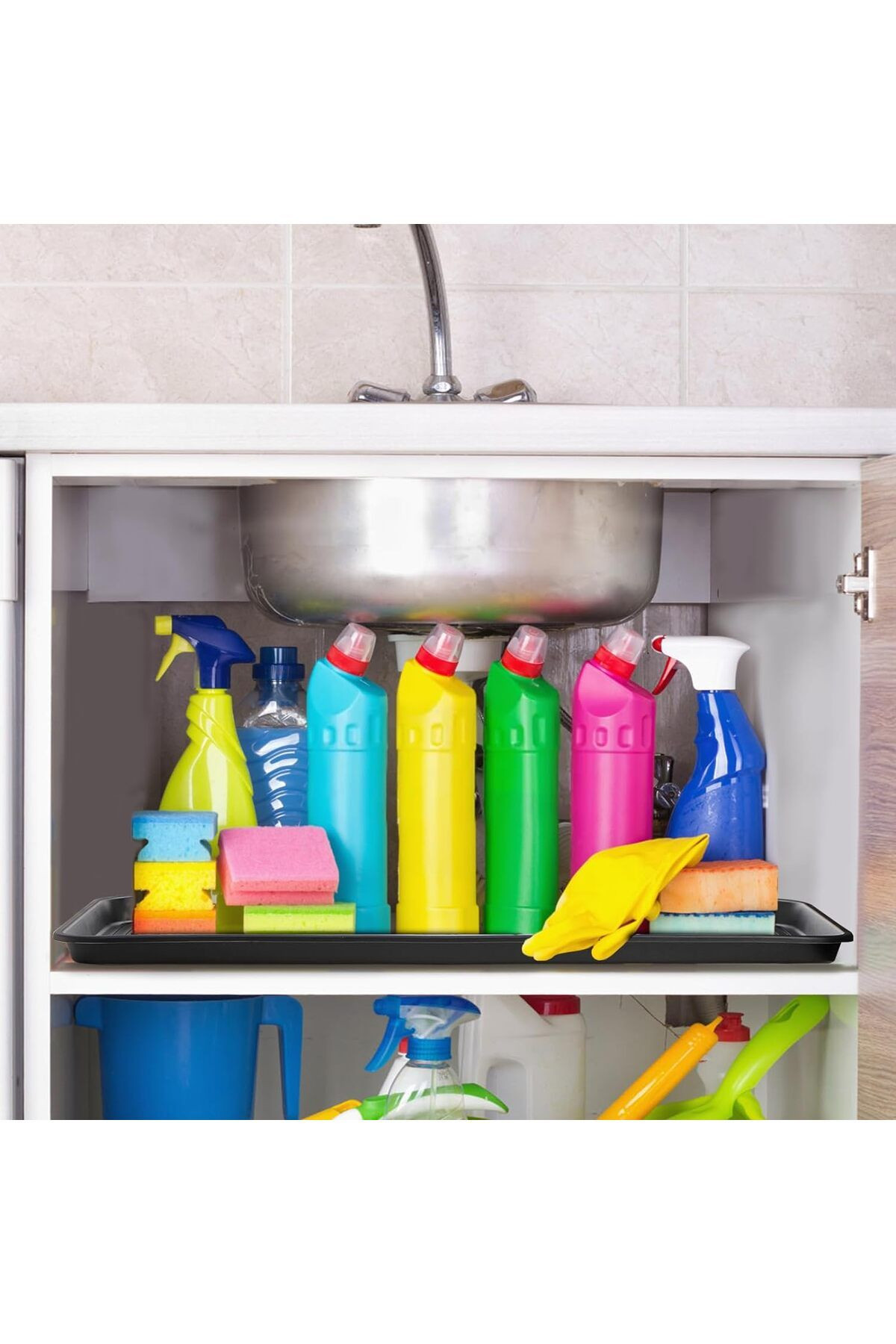 Çok Amaçlı Multi Tepsi 70x34 Cm Ayakkabılık , Kedi Köpek Mama , Saksılık , Evye Altı Düzenleyeci